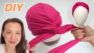 Easy Twist Turban | Beginner Sewing  DIY in 5 minutes!
