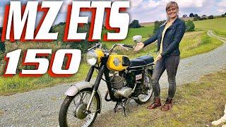 MZ ETS 150 Bj. 1973 Motorrad Vorstellung Technik Sound Probefahrt mit Oldtimer Blondie DDR Zschopau