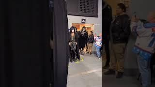 KISS Backstage Rosemont Illinois 2023 #kissband #shorts #kissfan777 #kissarmy #rock #backstage
