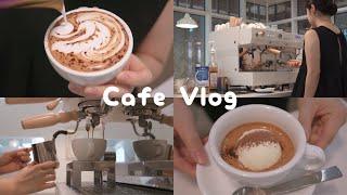 CAFE VLOG ️ 매일이 오늘 같았으면, 혼자 일하는 카페사장 브이로그