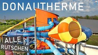 ALLE Wasserrutschen in der neuen Donautherme Ingolstadt! | 4K 2023