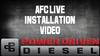 AFC LIVE In-Cab Diesel Tuner Installation | Power Driven Diesel