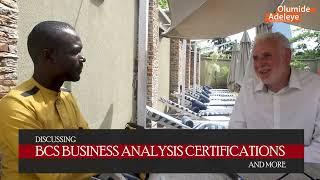 BCS Business Analysis Certifications: A Discussion with BCS International Director, Stephen Tweed