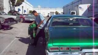 Kandyland Customs- Candy Green Chevy Donk on 24" Asantis