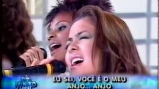 Rouge - Um Anjo Veio Me Falar (Programa Domingo Legal 2005)