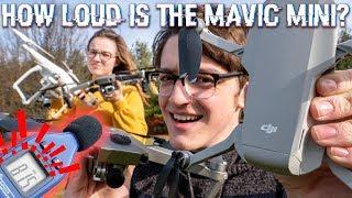 How Truly LOUD is the DJI MAVIC MINI? vs. DJI Phantom 3 Standard, DJI MPP, & M2P! [ULTIMATE TEST]