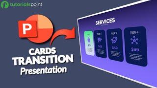 Creative Cards Transition Effect in PowerPoint Presentation #powerpoint