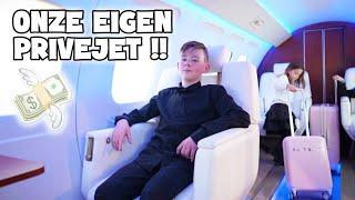 WIJ VLIEGEN MET EEN PRIVÉJET !! - De Bakkertjes #681