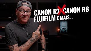 CANON R7 vs CANON R8, FUJIFILM... e muito mais! [Refazer]