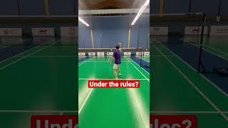 Who is the right | BadmintonOpen #badmintonopen