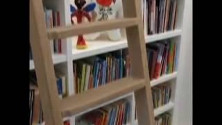 Ladderstore Rolling Ladders & Empatika Bespoke Shelving