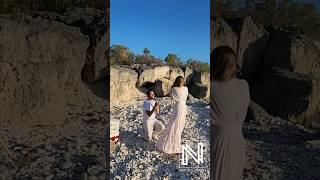 #shesaidyes in #curacao | The story of Santiago + Aura at Directeurs Baai Curacao | Wedding Proposal