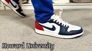 Surprisingly good, Air Jordan 1 Low OG Howard University Review& On foot