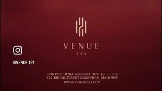 Venue 121 - The ballroom - East London - Wedding venue