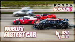 Forza Horizon 5 - FASTEST Car Challenge!