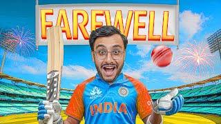 I PLAYED MY LAST CRICKET MATCH WITH MY TEAM #8