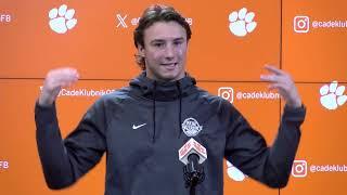 Cade Klubnik says Clemson will bring it in tough challenge with Gamecocks