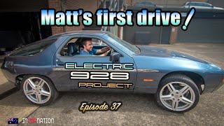 Matt finally drives the electric Porsche 928 (Ep.37)