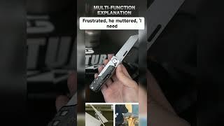 WETACTICS Collaborator 9-in-1 D2 Steel Multitool – The Unbreakable Outdoor Beast #multitool  #edc
