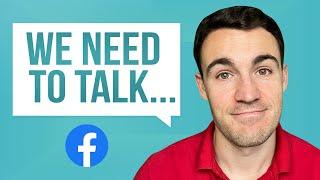 Why Your Facebook Ads Aren't Working...