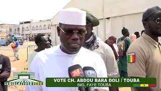 Vote de Cheikh Abdou Mbacké Doly de la Coalition Jamm ak Jarin