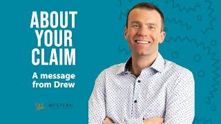 A Word From Drew about your Claim | Western Insurance