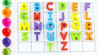 English Alphabet, Learn to Write Alphabet,  ABC Song, ABCD, ABC Rhymes, 1234, coloring, ABC