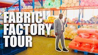 Fabric factory tour , sourcing & loading ,Customize service  Easy Trade Africa