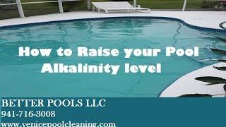 How to Raise Your  Pool Alkalinity Level