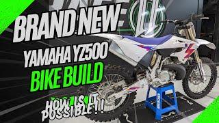 Brand new Yamaha YZ500! (How did we even manage this?)