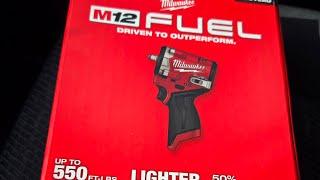 Demo on the NEW, Highly Anticipated Milwaukee M12 3/8 Compact Impact. 2562-20