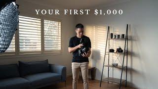 How to Make Your First $1,000 as a Beginner (with Videography)