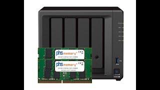 Synology DS923+ - RAM upgrade - Arbeitsspeicher auf 64GB erweitern - overRAMing