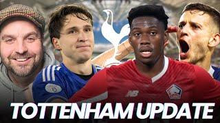 Big Tottenham Update | Chiesa To Spurs? | Jonathan David Links Emerge | FFP + 11 More Updates
