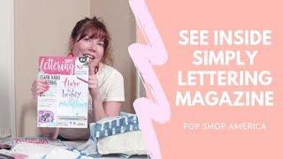 See Inside Simply Lettering Magazine Pop Shop America