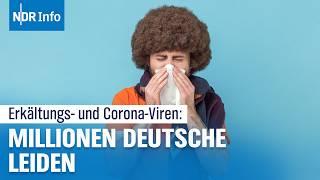 Corona: Wie schlimm ist die aktuelle Erkältungs- und Coronawelle in Deutschland? | NDR Info