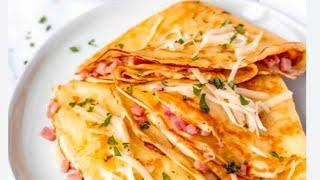 Crepe grill cheese pockets ....delicious special Ramazan recipe...