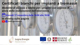 Certificati bianchi per impianti e teleriscaldamento a biomasse