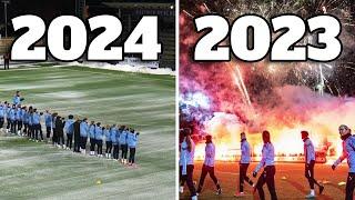 Malmö FF Premiärträning - 2024 vs. 2023