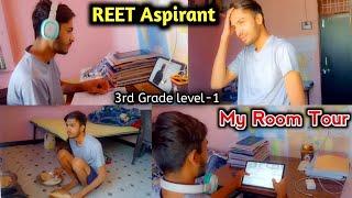 Third Grade Reet preparation||My study room tour||reet aspirant||bstc aspirant||study vlog