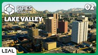 Gestionando la ECONOMÍA de la ciudad | LAKE VALLEY EP02 [Cities Skylines 2]