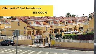 155,000€ Villamartin 2 bed townhouse in gated community with pools. Near bars restaurants and golf