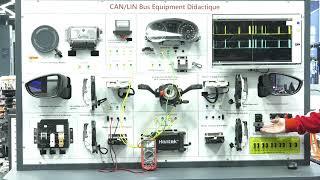 CAN LIN Bus Teaching Bench