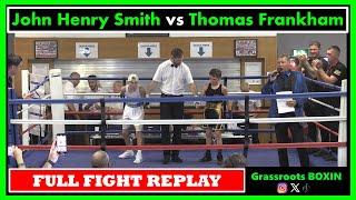 John Henry Smith vs Thomas Frankham - FULL FIGHT - Guildford City Boxing Amateur Club Show (15/09/24