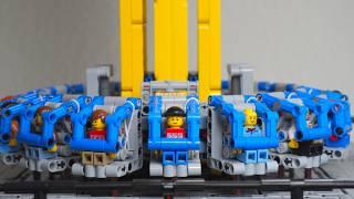 Building a Lego Technic Drop Tower