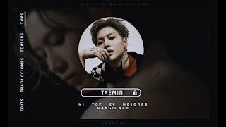 MI TOP 25 MEJORES CANCIONES: Taemin