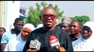 Peter Obi Visits Tundun Madaki Health Centre Gives Financial Support For Renovation Of The Facility