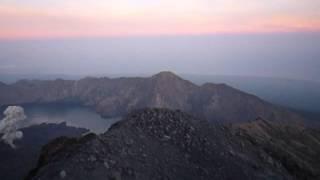 Subiendo el Rinjani en la isla de Lombok