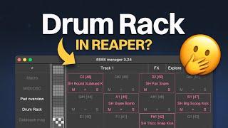 A drum rack in REAPER?