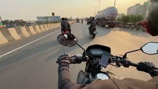 New honda Sp125 speed test